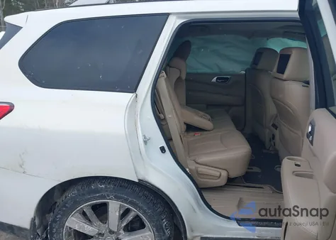 2014 Nissan Pathfinder Platinum from USA, damaged, VIN 5N1AR2MM8EC680640